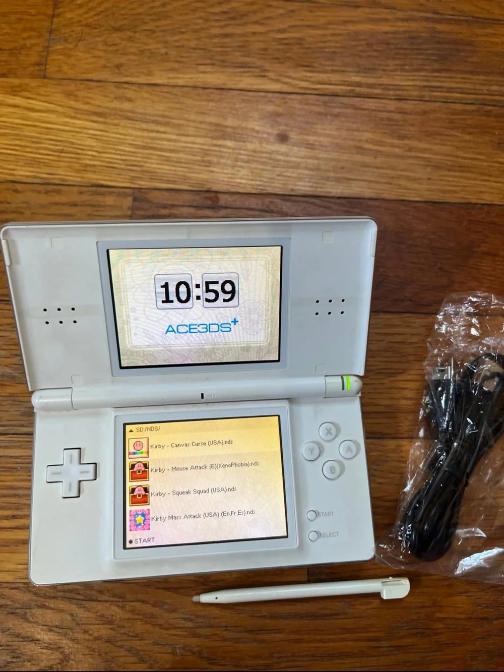 Nintendo DS Lite Handheld Console Pokémon black white Mario Zelda Kirby